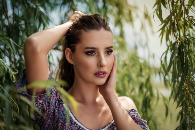 Обои картинки фото девушка, девушки, -unsort , лица,  портреты, модель