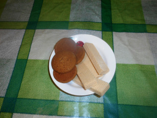 Картинка еда пирожные +кексы +печенье вафли печенье