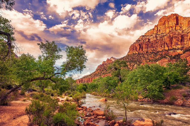 Обои картинки фото природа, горы, простор