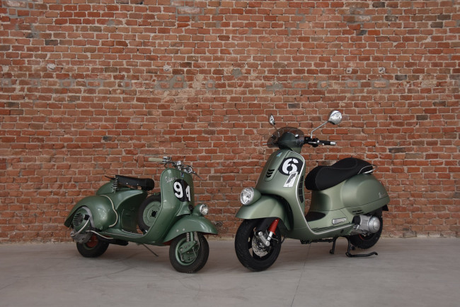 Обои картинки фото мотоциклы, мотороллеры, vespa
