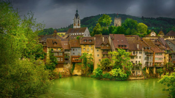 Картинка laufenburg germany города -+здания +дома