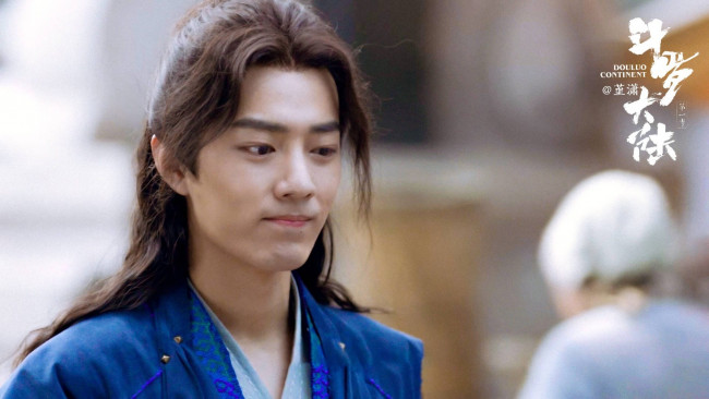 Обои картинки фото кино фильмы, douluo continent, тан, сань, лицо