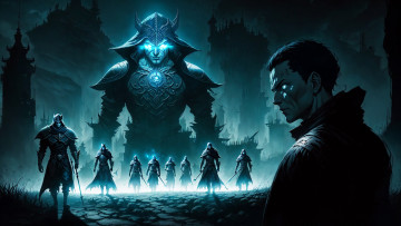 Картинка фэнтези демоны нейросети графика нейроарт ai art нейронные сети рисунки нейро искусство