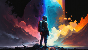 Картинка фэнтези иные+миры +иные+времена нейросети графика нейроарт ai art нейронные сети рисунки нейро искусство