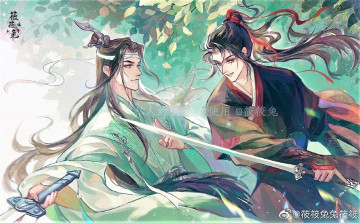 Картинка аниме mo+dao+zu+shi вэй усянь лань ванцзи