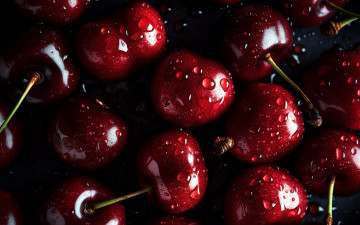 Картинка еда вишня +черешня черешня