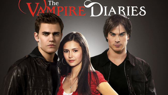 Обои картинки фото кино фильмы, the vampire diaries, вампиры
