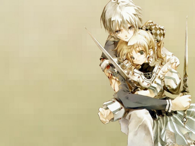 Обои картинки фото аниме, sumi, keiichi