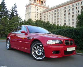 Картинка bmw series e46 m3 автомобили