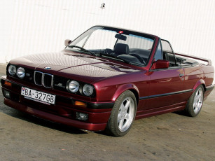 Картинка bmw series e30 cabrio автомобили