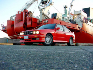 Картинка bmw series e30 m3 автомобили