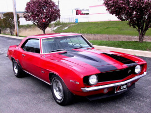 Картинка chevrolet camaro автомобили