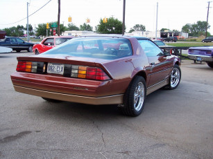 Картинка chevrolet camaro автомобили выставки уличные фото