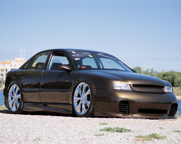 Обои картинки фото audi, a4, sedan, автомобили