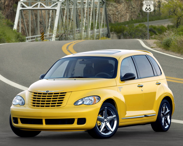 Обои картинки фото chrysler, pt, cruiser, touring, автомобили