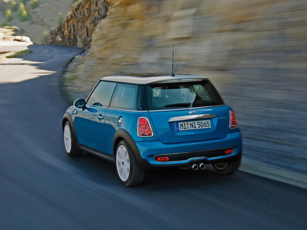 Обои картинки фото 2007, mini, cooper, автомобили
