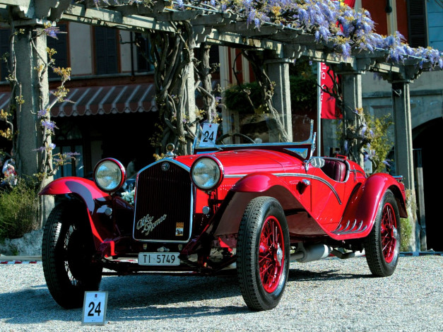 Обои картинки фото alfa, romeo, classic, автомобили, классика