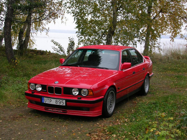Обои картинки фото alpina, b10, biturbo, e34, автомобили, bmw