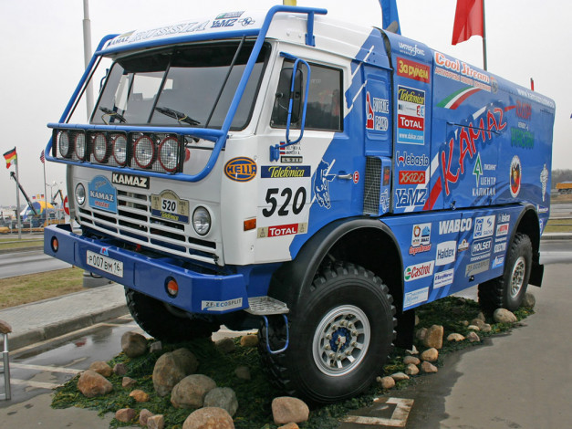 Обои картинки фото автомобили, камаз