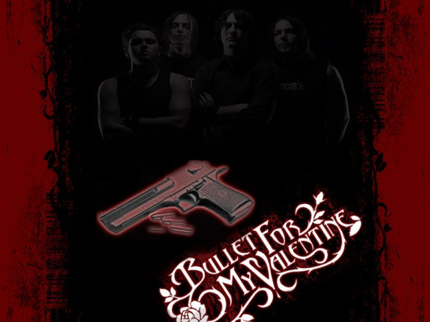 Обои картинки фото bullet, for, my, valentine, музыка