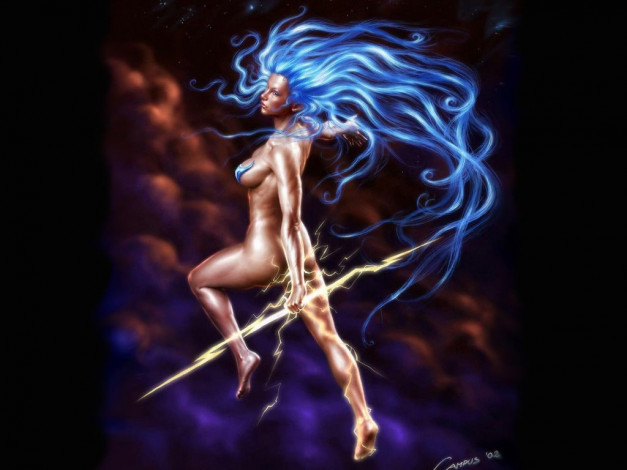 Обои картинки фото электра, фэнтези, девушки