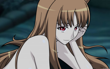 Картинка аниме spice and wolf