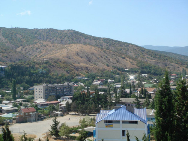 Обои картинки фото крым, рыбачье, города, пейзажи