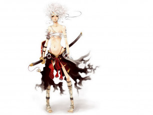 Картинка аниме weapon blood technology