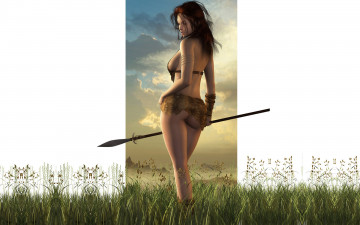 Картинка 3д графика amazon амазонки