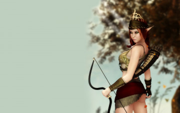 Картинка 3д графика elves эльфы