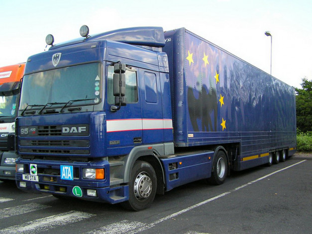 Обои картинки фото автомобили, daf