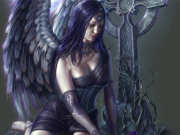 Обои картинки фото фэнтези, ангелы