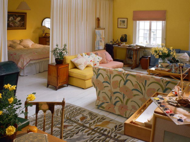 Обои картинки фото интерьер, гостиная