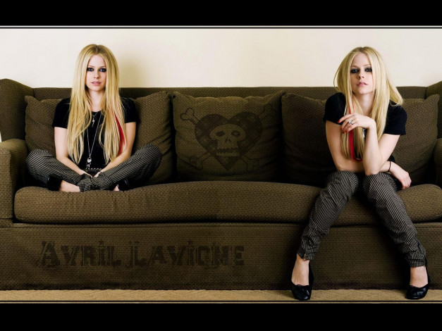 Обои картинки фото музыка, avril, lavigne