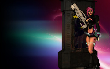 Картинка ryoko 3д графика military