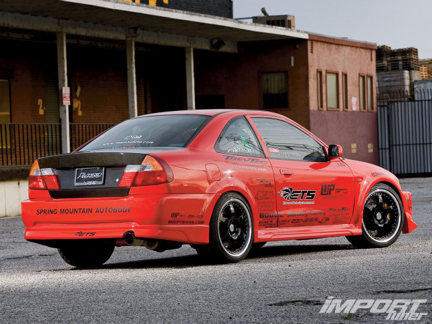 Обои картинки фото 2000, mitsubishi, mirage, автомобили