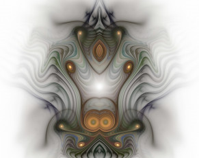 Картинка 3д графика fractal фракталы фрактал