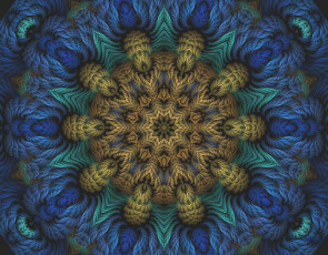 Картинка 3д графика fractal фракталы