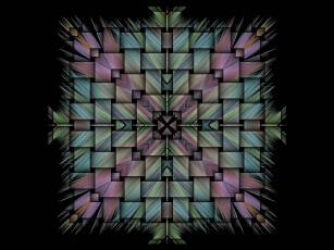 Картинка 3д графика fractal фракталы абстракция узор