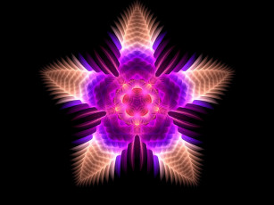 Картинка 3д графика fractal фракталы абстракция