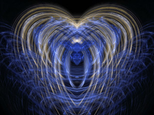 Картинка 3д графика fractal фракталы абстракция