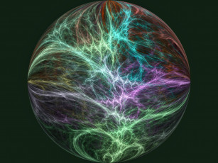 Картинка 3д графика fractal фракталы абстракция