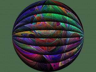 Картинка 3д графика fractal фракталы абстракция