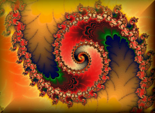 Картинка 3д графика fractal фракталы фрактал