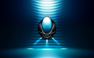 Картинка 3д графика другое синий тёмный