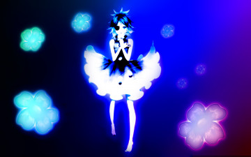 Картинка аниме katekyo hitman reborn девушка цветы