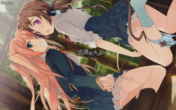 Картинка аниме love election chocolate девушки