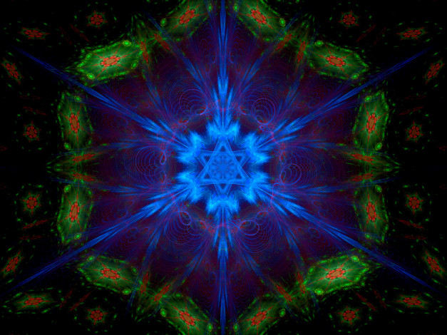 Обои картинки фото 3д, графика, fractal, фракталы, абстракция, узор, тёмный