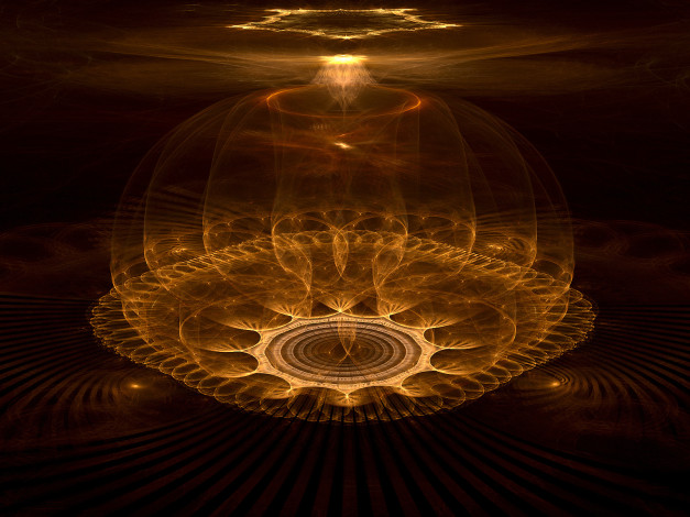 Обои картинки фото 3д, графика, fractal, фракталы, узор, абстракция, тёмный