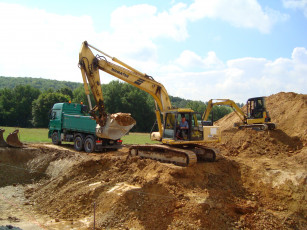 Картинка техника экскаваторы